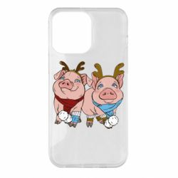Чехол для iPhone 14 Pro Max Pigs - PrintSalon