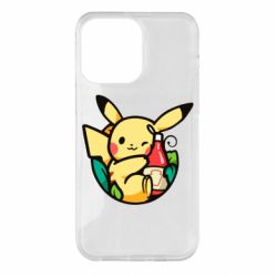 Чехол для iPhone 14 Pro Max Pikachu with ketchup - PrintSalon
