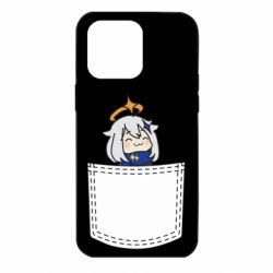 Чехол для iPhone 14 Pro Max Pocket Paimon - PrintSalon
