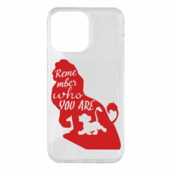 Чехол для iPhone 14 Pro Max Remember who you are - PrintSalon