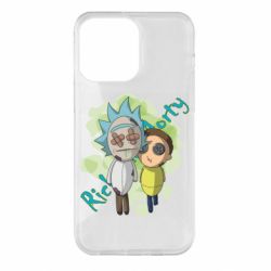 Чехол для iPhone 14 Pro Max Rick and Morty voodoo doll - PrintSalon