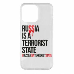 Чехол для iPhone 14 Pro Max Russia is a terrorist - PrintSalon