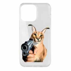 Чехол для iPhone 14 Pro Max Шлепа с пистолетом - PrintSalon