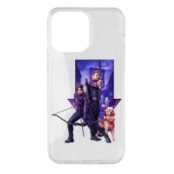 Чехол для iPhone 14 Pro Max Соколиный глаз и Кейт Бишоп - PrintSalon