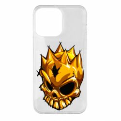 Чохол для iPhone 14 Pro Max Standoff - Gold Skull