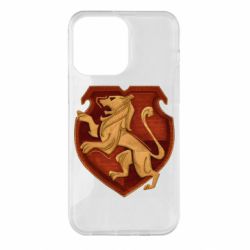 Чехол для iPhone 14 Pro Max Cтарая эмблема Гриффиндор - PrintSalon