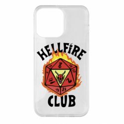 Чехол для iPhone 14 Pro Max Stranger Things: Hellfire club - PrintSalon