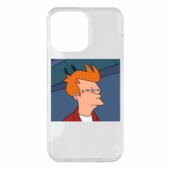 Чехол для iPhone 14 Pro Max Suspicious Fry - PrintSalon