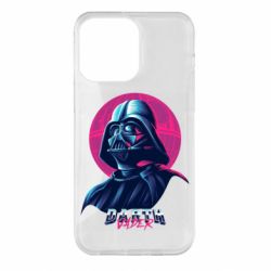 Чехол для iPhone 14 Pro Max Synthwave Darth Vader - PrintSalon