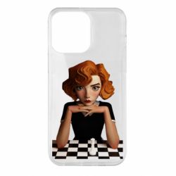 Чехол для iPhone 14 Pro Max The Queen's Gambit art - PrintSalon