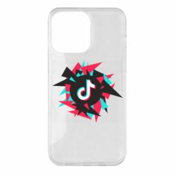 Чехол для iPhone 14 Pro Max Tik tok vector - PrintSalon