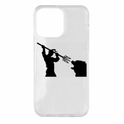 Чехол для iPhone 14 Pro Max Тризубом по морде - PrintSalon