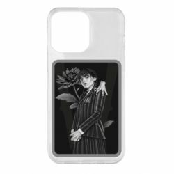 Чохол для iPhone 14 Pro Max Уэнсдэй | Венздей | Wednesday adams.. - PrintSalon
