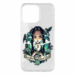 Чехол для iPhone 14 Pro Max Уэнздей арт - PrintSalon