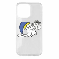 Чехол для iPhone 14 Pro Max Украинский кот саймона с подарком - PrintSalon