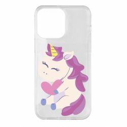 Чехол для iPhone 14 Pro Max Unicorn with love - PrintSalon