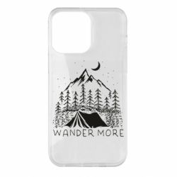 Чехол для iPhone 14 Pro Max Wander more - PrintSalon