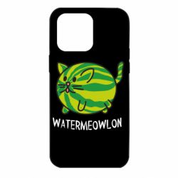Чехол для iPhone 14 Pro Max Watermeowloon - PrintSalon