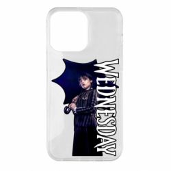 Чехол для iPhone 14 Pro Max Wendesday Addams - PrintSalon