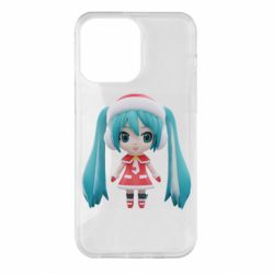 Чехол для iPhone 14 Pro Max Winter Hatsune Miku - PrintSalon