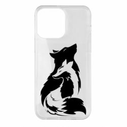 Чехол для iPhone 14 Pro Max Wolf And Fox - PrintSalon