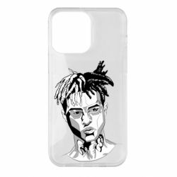 Чехол для iPhone 14 Pro Max XXXTentacion Monochrome Art - PrintSalon
