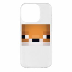 Чехол для iPhone 14 Pro Minecraft Minimalist - PrintSalon