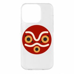 Чехол для iPhone 14 Pro Mononoke mask - PrintSalon