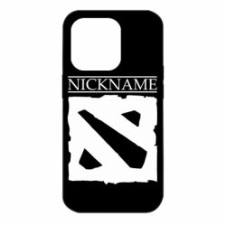 Чехол для iPhone 14 Pro Nickname Dota - PrintSalon