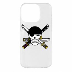 Чехол для iPhone 14 Pro One Piece Zoro logo - PrintSalon