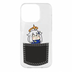 Чехол для iPhone 14 Pro Pocket Paimon - PrintSalon