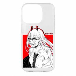 Чехол для iPhone 14 Pro Power red - PrintSalon