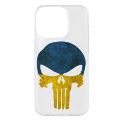 Чохол для iPhone 14 Pro Punisher Ukraine - PrintSalon
