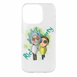Чехол для iPhone 14 Pro Rick and Morty voodoo doll - PrintSalon