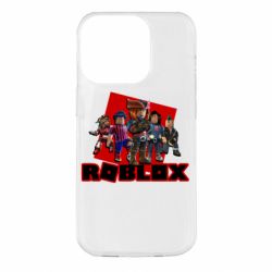 Чехол для iPhone 14 Pro Roblox Team Of Heroes - PrintSalon