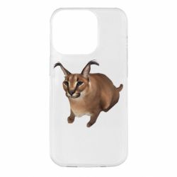 Чехол для iPhone 14 Pro Шлепа кот - PrintSalon