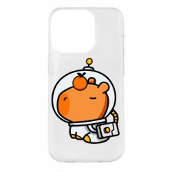 Чехол для iPhone 14 Pro Space Capybara - PrintSalon