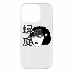Чехол для iPhone 14 Pro Спираль - PrintSalon