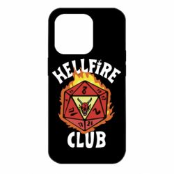 Чехол для iPhone 14 Pro Stranger Things: Hellfire club - PrintSalon