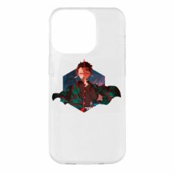 Чехол для iPhone 14 Pro Танджиро Камадо - PrintSalon