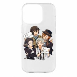 Чохол для iPhone 14 Pro The great of stray dogs-PrintSalon Чохол для iPhone 14 Pro The great of stray dogs