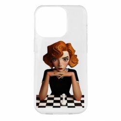 Чехол для iPhone 14 Pro The Queen's Gambit art - PrintSalon
