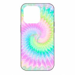 Чохол для iPhone 14 Pro Tie dye spiral - PrintSalon
