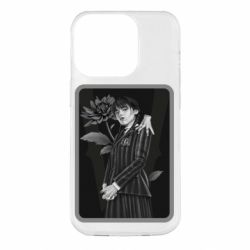 Чохол для iPhone 14 Pro Уэнсдэй | Венздей | Wednesday adams.. - PrintSalon