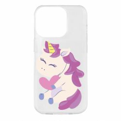 Чехол для iPhone 14 Pro Unicorn with love - PrintSalon