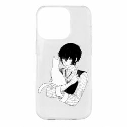 Чохол для iPhone 14 Pro Великий із бродячих псів чорно біле-PrintSalon Чохол для iPhone 14 Pro Великий із бродячих псів чорно біле