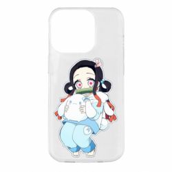 Чехол для iPhone 14 Pro Very cute Nezuko - PrintSalon