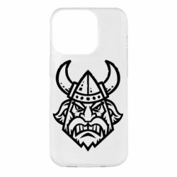Чехол для iPhone 14 Pro Викинг в Шлеме - PrintSalon