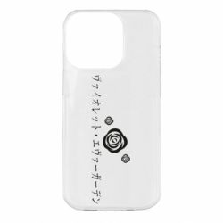 Чехол для iPhone 14 Pro Violet Evergarden logo - PrintSalon