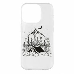 Чехол для iPhone 14 Pro Wander more - PrintSalon